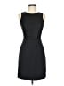 Theory Solid Black Cocktail Dress Size 6 - photo 1