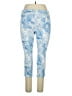 Peck & Peck Print Blue Active Pants Size 16 - photo 2