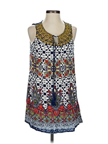En Creme Sleeveless Blouse (view 1)