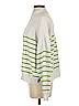 MNG Stripes Green Pullover Sweater Size S - photo 5