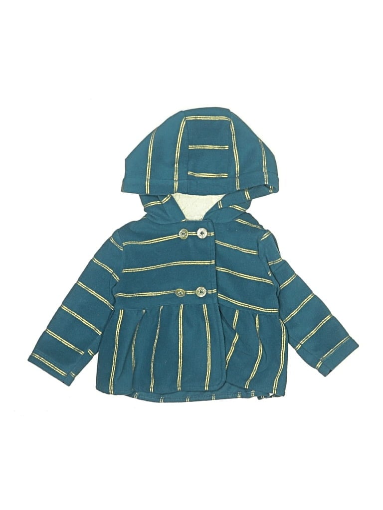 Pre-owned Carter's Babies' Coat In Blue