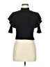 Zara Black Short Sleeve Top Size M - photo 1