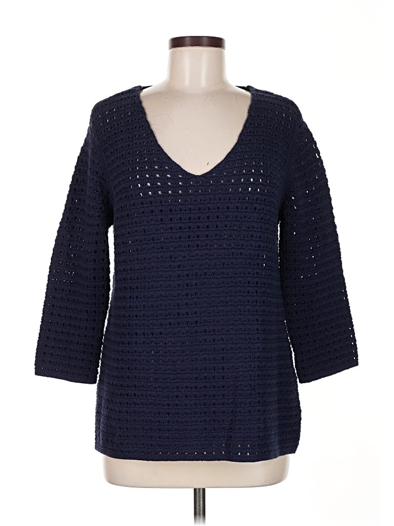 Soft Surroundings Pullover Sweater In Blue