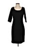 Agnona Solid Black Casual Dress Size XS - photo 1