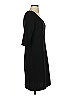 Agnona Solid Black Casual Dress Size XS - photo 4