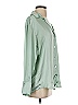Zara Green Long Sleeve Blouse Size XS - photo 4