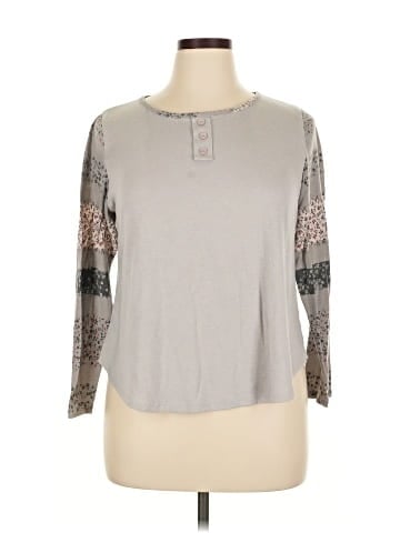 emerald Long Sleeve Henley (view 1)