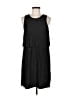 H&M 100% Polyester Black Casual Dress Size M - photo 1