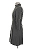 Milly Solid Gray Casual Dress Size 6 - photo 5
