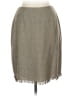 J.Jill Chevron-herringbone Gray Casual Skirt Size 10 - photo 1
