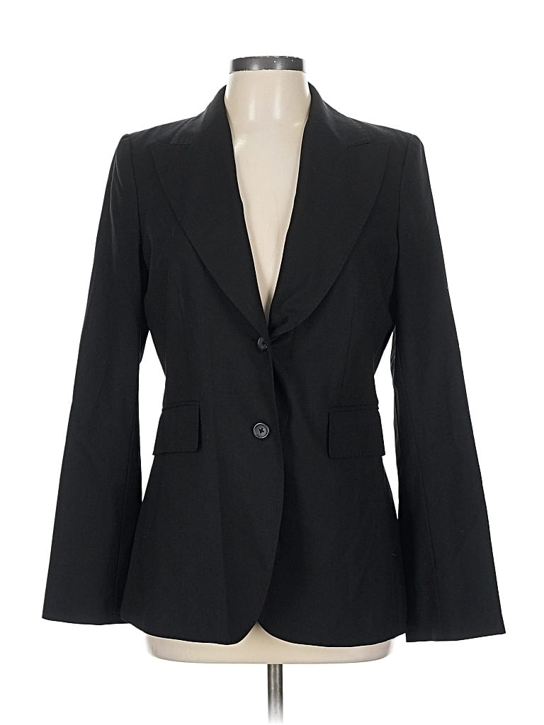 Pre-owned Banana Republic Blazer Jacket In Black