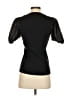 Derek Lam 10 Crosby 100% Polyester Black Short Sleeve Blouse Size S - photo 2