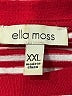 Ella Moss Stripes Red Short Sleeve T-Shirt Size XXL - photo 7