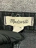 Madewell Chevron-herringbone Black Jeans Size 25 waist - photo 7