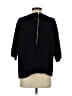 Topshop 100% Fiber Black Pullover Sweater Size 4 - photo 2