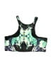 Beach Riot Print Green Swimsuit Top Size M - photo 2