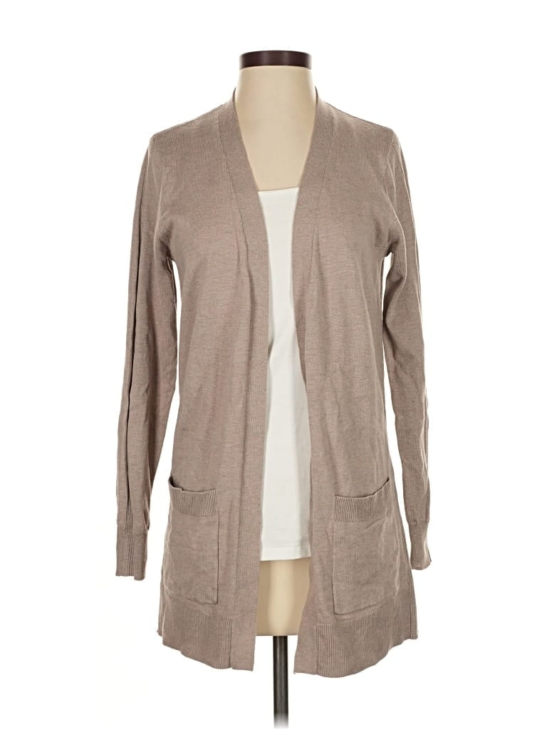 Pre-owned Matty M Cardigan Sweater In Tan