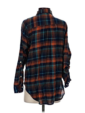 Isabella Sinclair Long Sleeve Button-Down Shirt (view 2)
