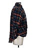 Isabella Sinclair 100% Cotton Plaid Blue Long Sleeve Button-Down Shirt Size S - photo 4