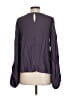 Do & Be Purple Long Sleeve Blouse Size S - photo 2