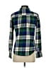 BDG 100% Cotton Plaid Green Long Sleeve Button-Down Shirt Size S - photo 2