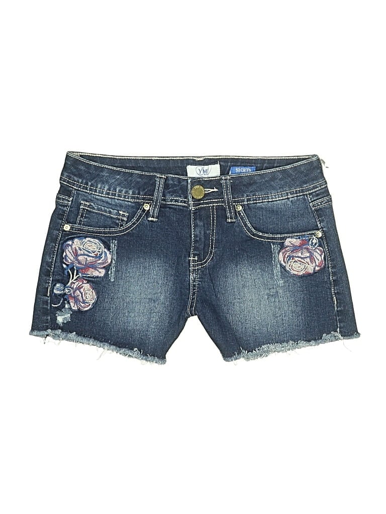 Pre-owned Ymi Denim Shorts In Blue