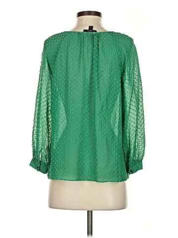 J.Crew 3/4 Sleeve Silk Top (view 2)