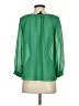 J.Crew Green 3/4 Sleeve Silk Top Size 0 - photo 2
