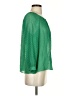 J.Crew Green 3/4 Sleeve Silk Top Size 0 - photo 4