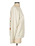 Something Navy 100% Cotton Ivory Sweatshirt Size S - photo 4