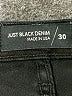 Just Black Black Jeans Size 30 waist - photo 7