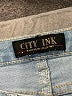 Assorted Brands Stripes Blue Jeans Size 6 (estimated) - photo 4