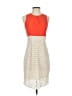 Pink Martini 100% Polyester Color Block Orange Cocktail Dress Size XS - photo 1