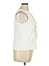 Donna Degnan 100% Polyester Ivory Sleeveless Blouse Size 14 - photo 4