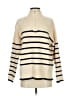 The Nines Stripes Ivory Pullover Sweater Size Sm - Med - photo 1