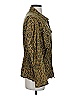 FRAME 100% Cotton Animal Print Gold Jacket Size S - photo 4