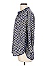 Eclair 100% Polyester Blue 3/4 Sleeve Blouse Size L - photo 5