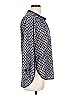 Eclair 100% Polyester Blue 3/4 Sleeve Blouse Size L - photo 4