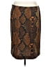 Ellen Tracy Animal Print Brown Casual Skirt Size 12 - photo 2