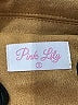 Pink Lily Tan Jacket Size S - photo 6