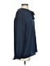 Simply Vera Vera Wang 100% Polyester Blue Long Sleeve Blouse Size S - photo 4