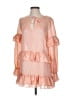 Tularosa 100% Polyester Pink Orange Casual Dress Size XS - photo 1