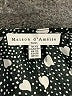 Maison d' Amelie 100% Polyester Stars Black Short Sleeve Blouse Size XS - photo 7