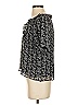 Ann Taylor LOFT 100% Polyester Black Short Sleeve Blouse Size XS - photo 5