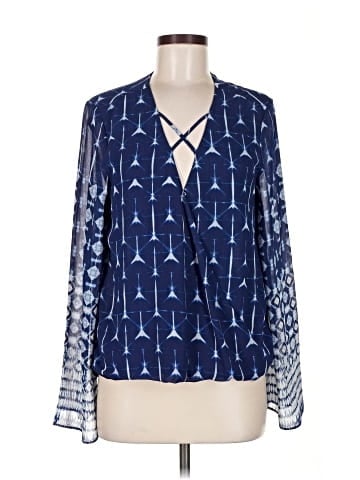 Miss Me Long Sleeve Blouse (view 1)