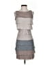 BCBGMAXAZRIA Color Block Gray Cocktail Dress Size XS - photo 1