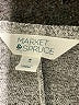 Market and Spruce Metallic Silver Pullover Sweater Size M - photo 7
