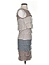 BCBGMAXAZRIA Color Block Gray Cocktail Dress Size XS - photo 4
