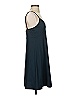 Unbranded 100% Polyester Solid Teal Casual Dress Size S (tall) - photo 4