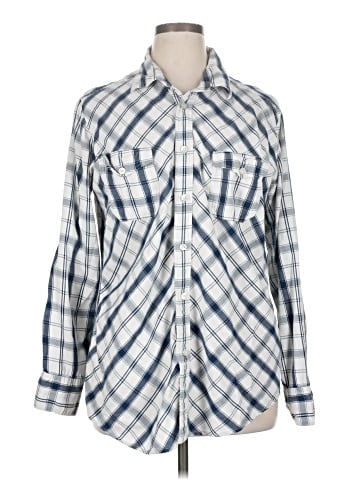 Paper Denim & Cloth Long Sleeve Button-Down Shirt (view 1)